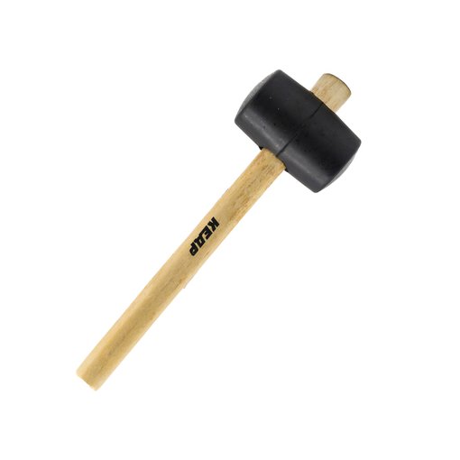 Киянка резиновая 65 мм с деревянной ручкой 450 гр 