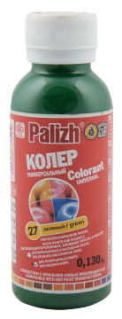 Колер зелёный №27 ПалИж (Palizh) 130 гр