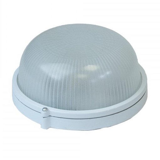 Светильник круглый маленький без решетки НПП 03-60-1301 метал прозрачный IP65 