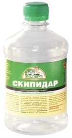 Скипидар сульфатный очищенный 0,5 л