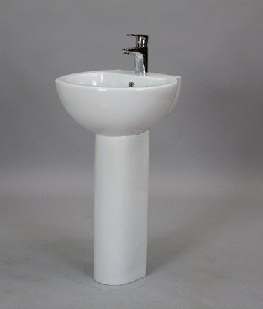 Раковина в ванную комнату Арт Люкс с отверстием для смесителя