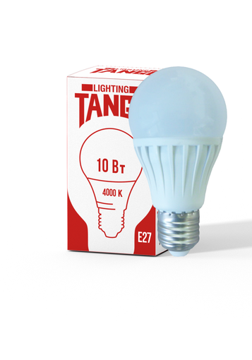 Лампа светодиодная Танго 10 Вт 4000К Е27