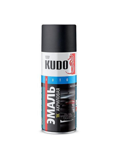 Эмаль аэрозоль чёрного цвета Кудо (KUDO) 520 мл