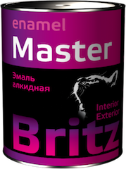 Эмаль белая ПФ-115 0,9 кг MASTER