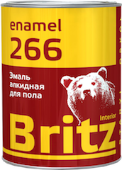 Эмаль жёлто-коричневая ПФ-266 2,7 кг