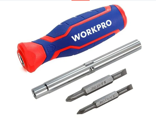 Отвертка 6в1 WORKPRO WP221046