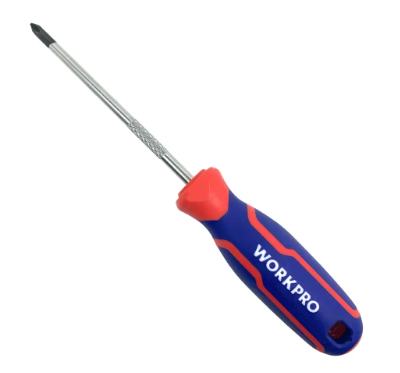 Отвертка PHILLIPS PH1х100мм CR-V WORKPRO WP221027