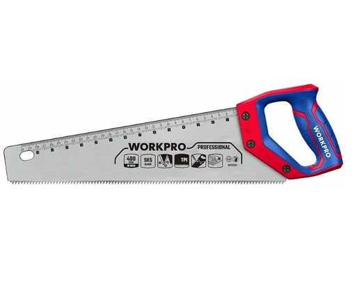 Ножовка по дереву 400мм (16") 7TPI, SK-5 WORKPRO WP215005