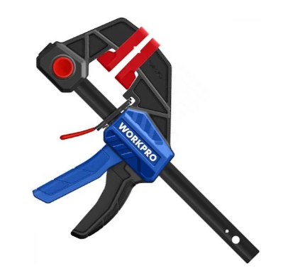 Струбцина быстрозажимная сверхмощная 79х450мм WORKPRO WP232041