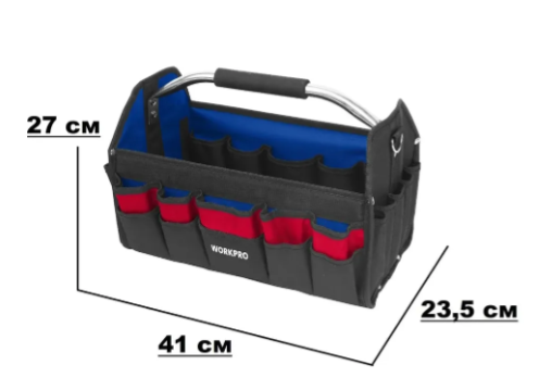 Ящик для инструментов 332x174x164 мм WORKPRO WP283021