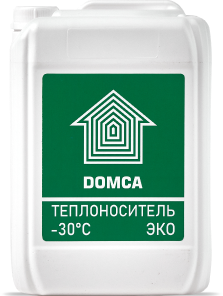 Теплоноситель Domca ЭКО-30 (Пропиленгликоль) 10л