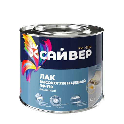 Лак ПФ-170 0,8 л