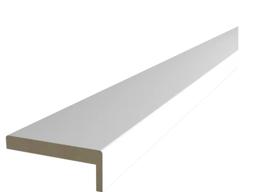 Наличник плоский телескопический  White, 8*70*2200