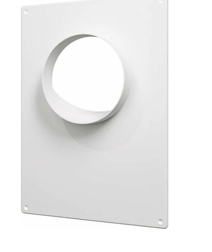 Площадка торцевая ПТГ фланец 110х55 горизонт.180х250 пластик ERA